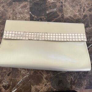 Elegant Christian Dior Partums Trousse Gold Clutch